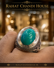 Certified Irani Feroza Ring