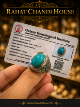 Certified Irani Feroza Ring