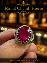 Antique Yaqoot In Irani Style Ring