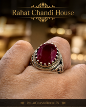 Antique Yaqoot In Irani Style Ring